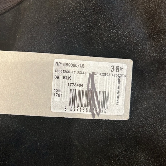 Rick Owens Stretch-Leather Leggings - Picture 8 of 16